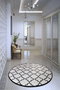 Conceptum Kupa - White Alfombra de 100 cm